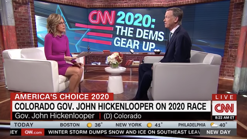 Hickenlooper on CNN